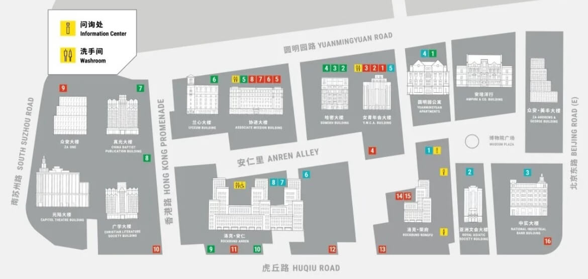 Waitanyuan Building Map